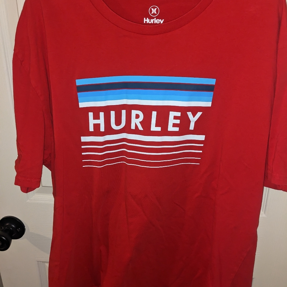 Hurley Red Graphic T-Shirt